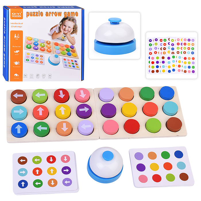 Игра развивающая D1951 "Разноцветные стрелочки"