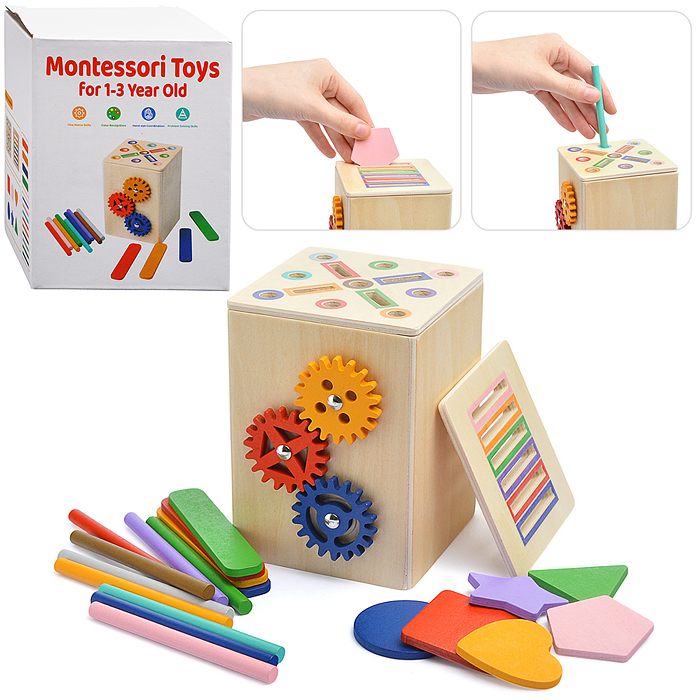 Игра развивающая D2024 "Сортер с шестеренками"