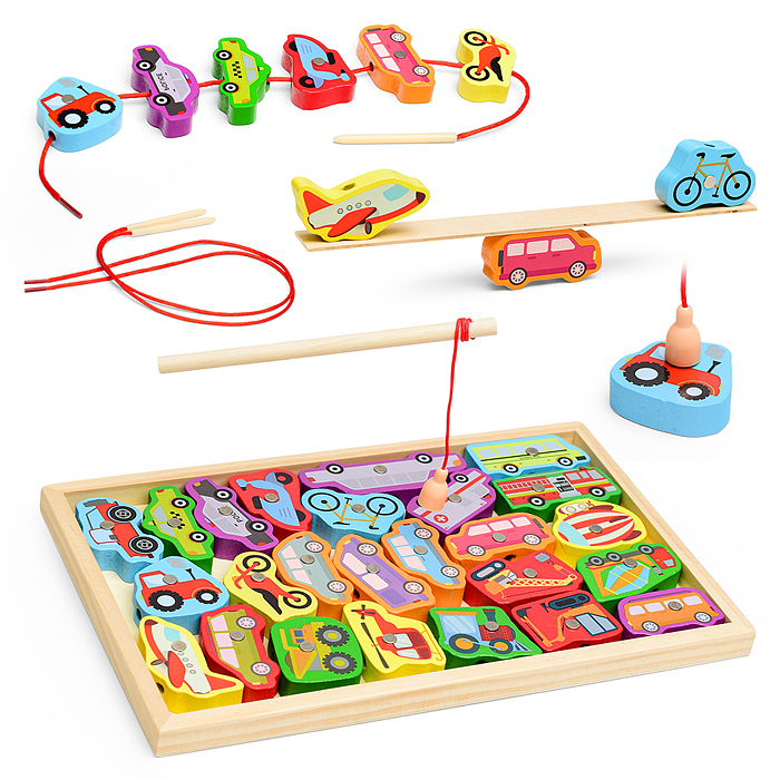 Рыбалка D2073 "Поймай транспорт"