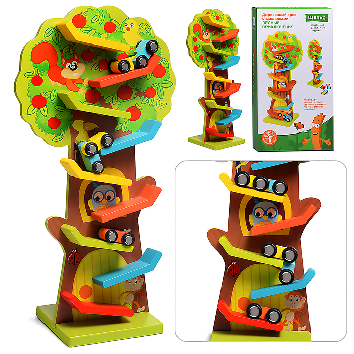 Трек на дереве D1380 "Лесные приключения"