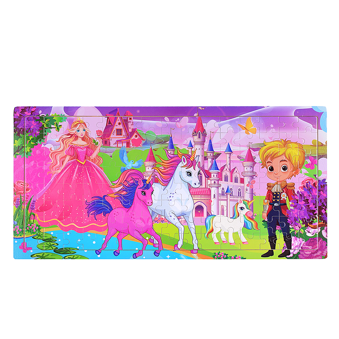 Пазл D2128 "Замок принцессы"