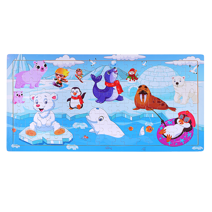 Пазл D2129 "Северный полюс"