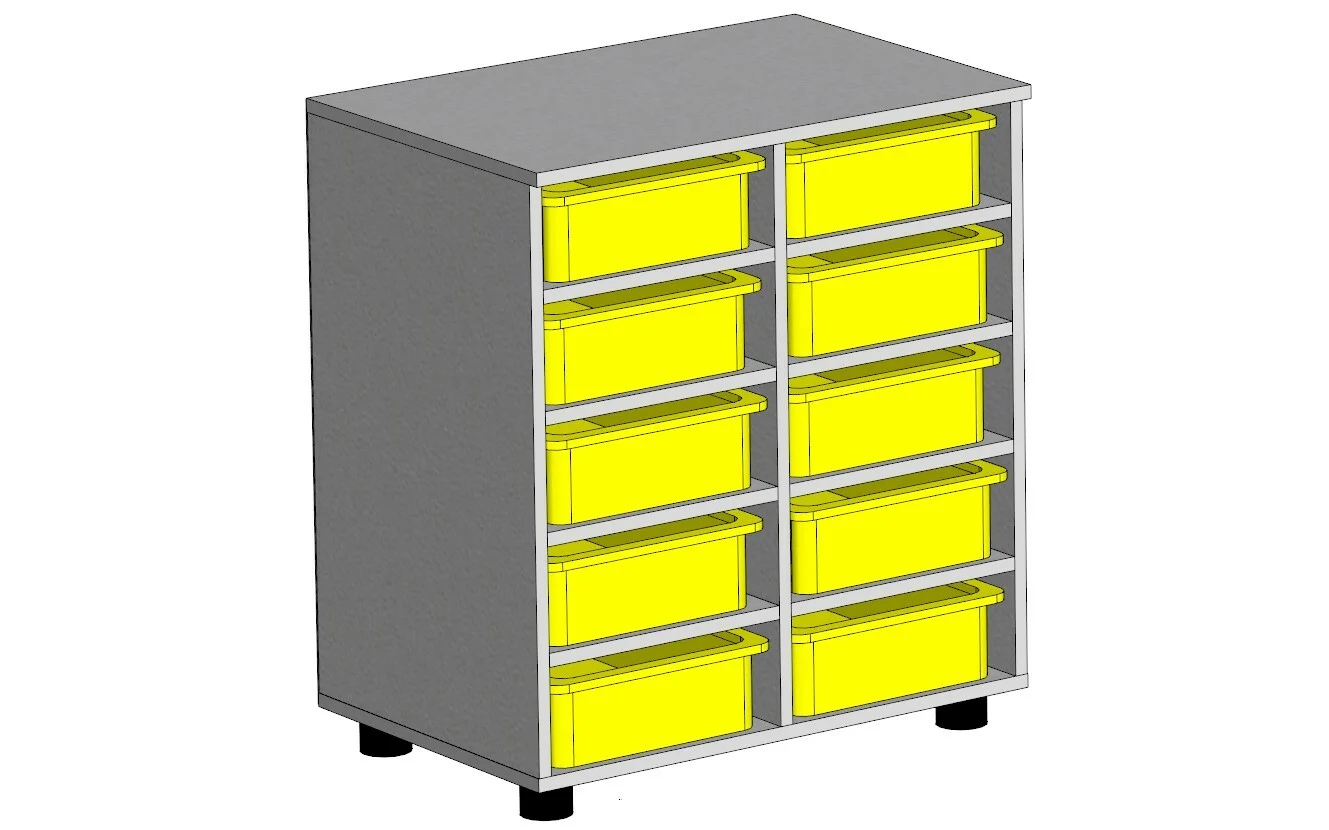 Тумба Лего с лотками