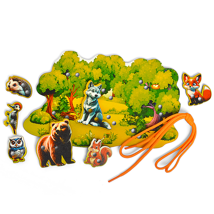 Шнуровка, бусы